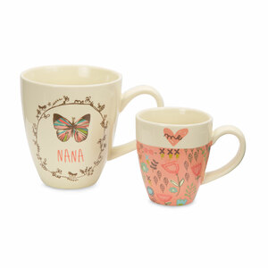 Nana & Me by A Mother's Love by Amylee Weeks - 12oz & 4oz Cup Set