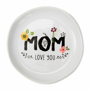 Mom by Love You More - 4.5" Keepsake Dish