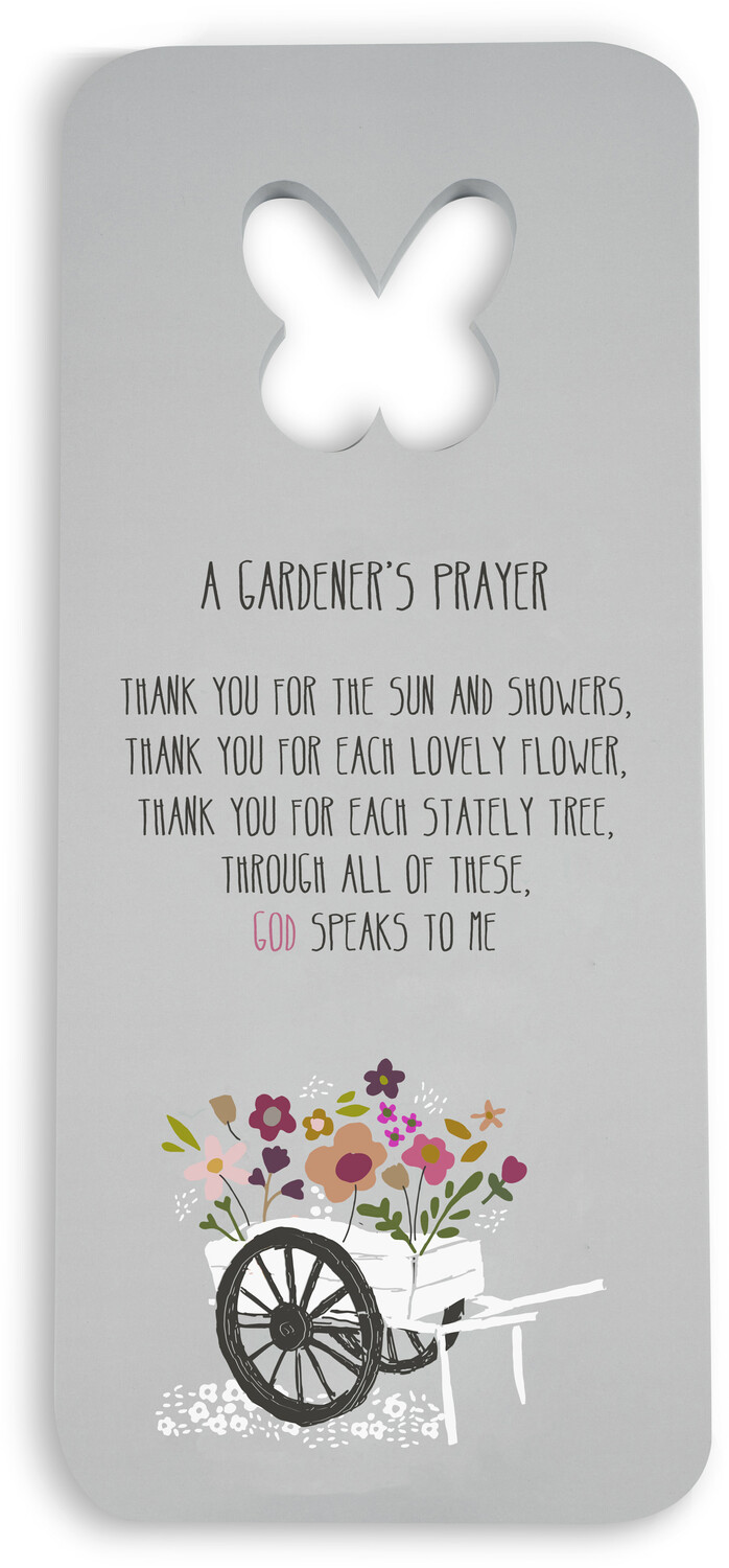 Gardener's Prayer by Bless My Bloomers - Gardener's Prayer - 7" x 16" Foam Kneeling Pad