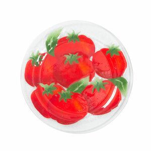 Vegetable Medley by Fusion Art Glass - 11" Round Plate