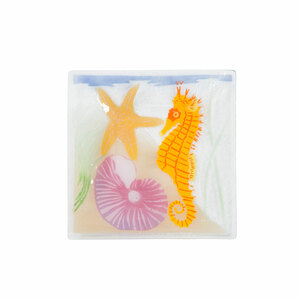 Under the Sea by Fusion Art Glass - 7" Square Plate