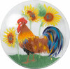 Country Rooster by Fusion Art Glass - 