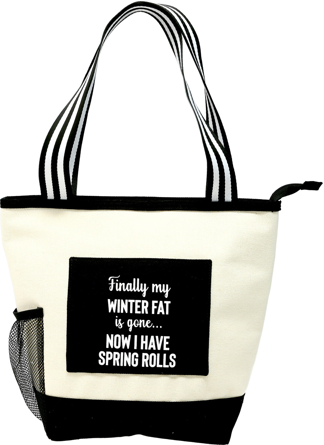 Winter Fat by Check Me Out - Winter Fat - Insulated Canvas Lunch Tote
