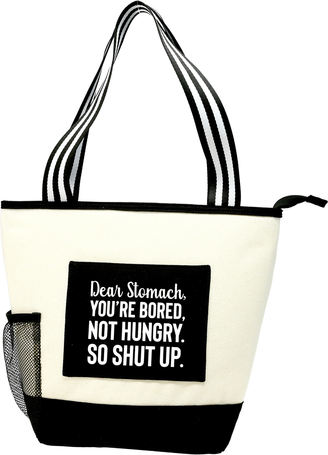 Dear Stomach by Check Me Out - Dear Stomach - Insulated Canvas Lunch Tote