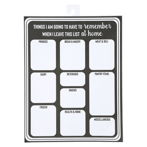 At Home by Check Me Out - 8" x 10.25" Magnetic Notepad