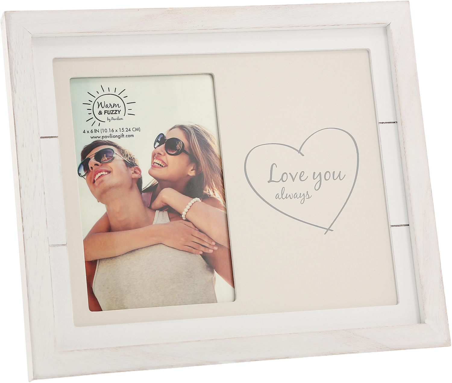 Love by Warm and Fuzzy - Love - 10" x 8.5" Frame (Holds 4" x 6" Photo)