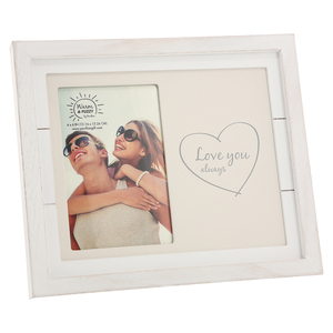 Love by Warm and Fuzzy - 10" x 8.5" Frame (Holds 4" x 6" Photo)