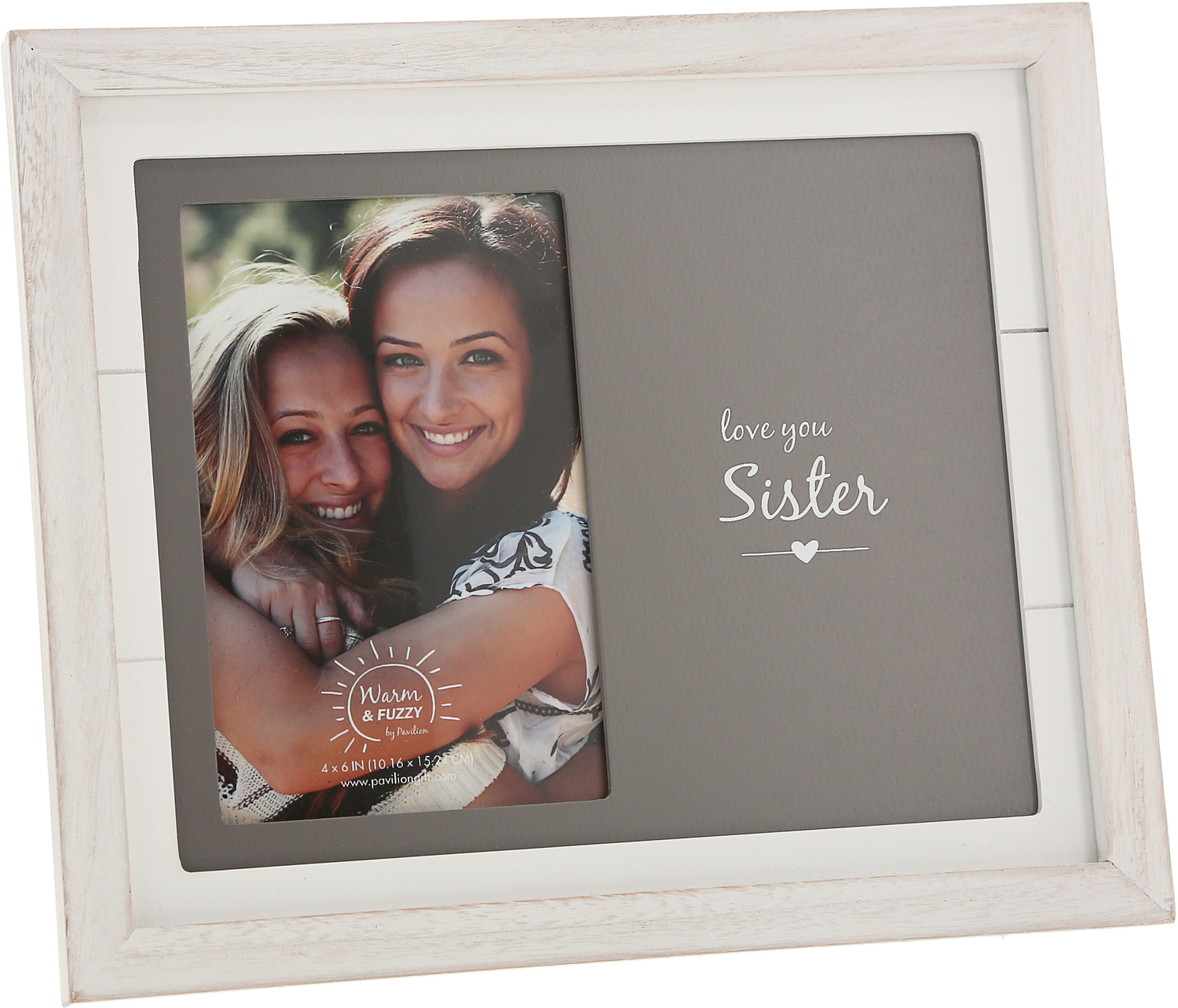 Sister by Warm and Fuzzy - Sister - 10" x 8.5" Frame (Holds 4" x 6" Photo)