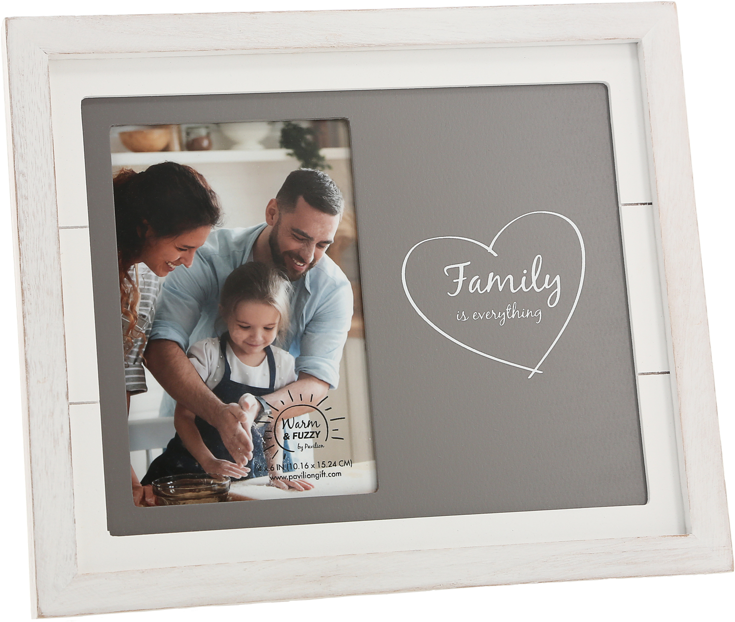Family by Warm and Fuzzy - Family - 10" x 8.5" Frame (Holds 4" x 6" Photo)