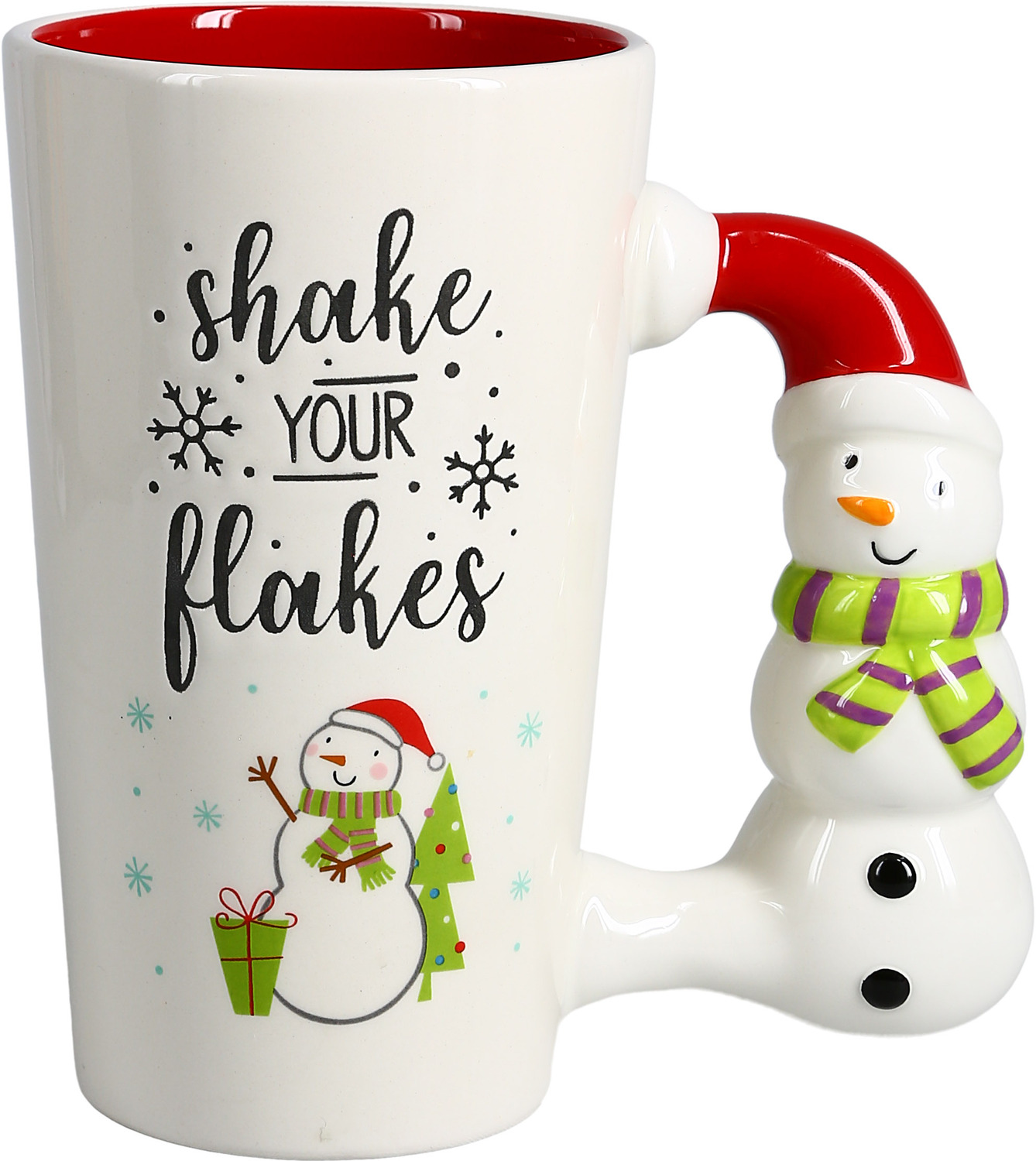 Shake Your Flakes by Holiday Hoopla - Shake Your Flakes - 17.5 oz Latte Cup