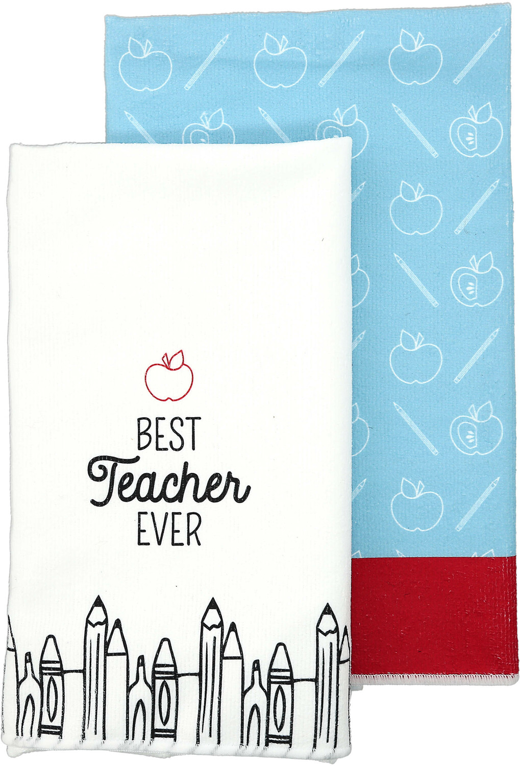 Best Teacher Ever by Teachable Moments - Best Teacher Ever - Tea Towel Gift Set
(2 - 19.75" x 27.5")