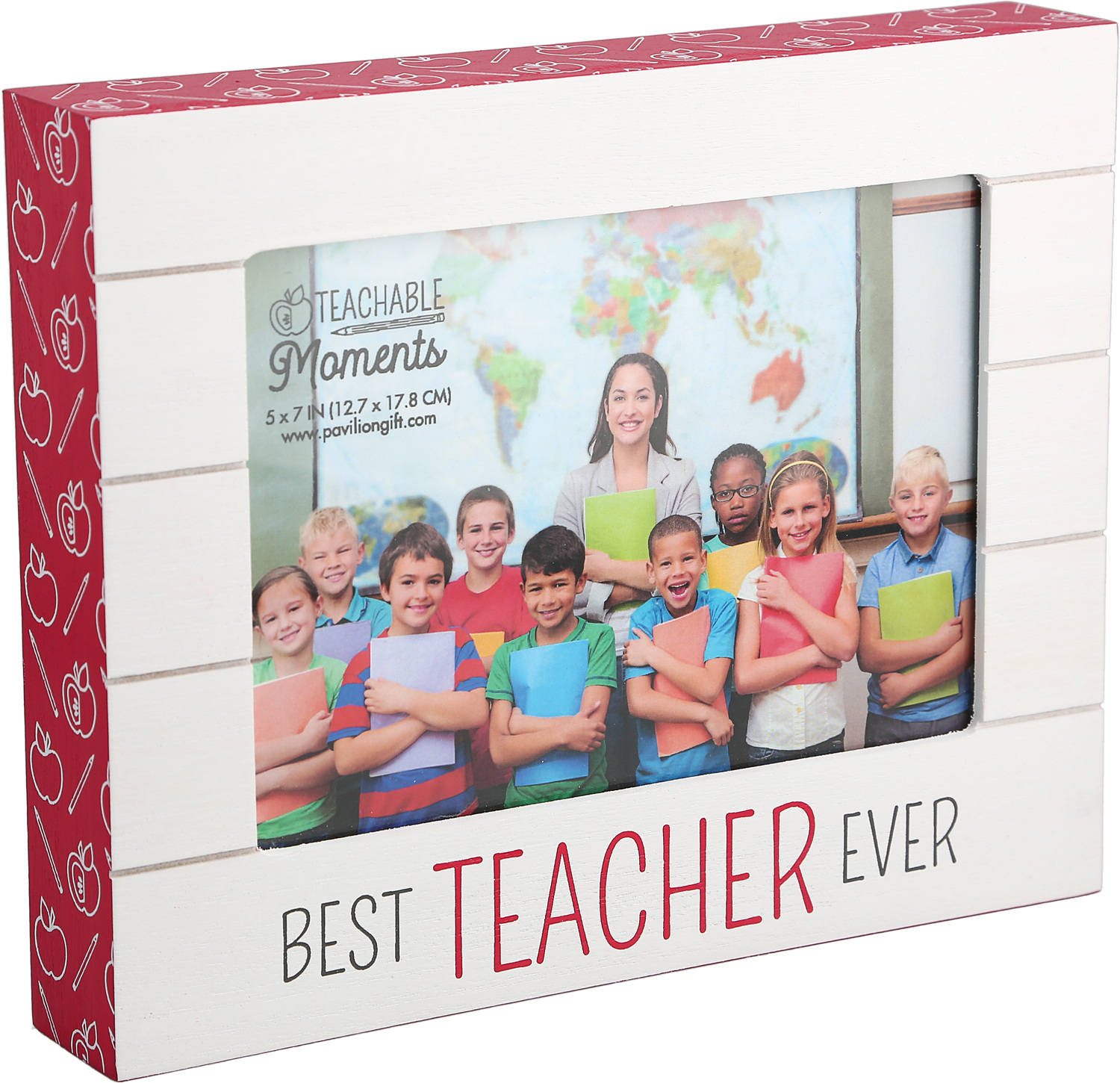 Best Teacher Ever by Teachable Moments - Best Teacher Ever - 9" x 7.25" Frame (Holds 7" x 5" Photo)