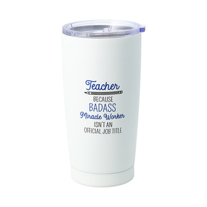 Miracle Worker by Teachable Moments - 20 oz. Stainless Steel Travel Tumbler