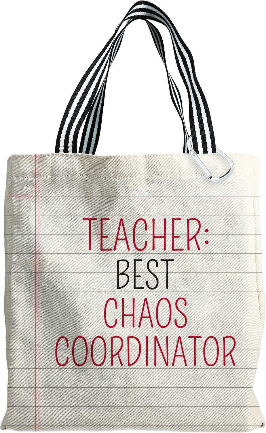 Chaos Coordinator by Teachable Moments - Chaos Coordinator - 100% Cotton Twill Gift Bag