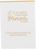 Elementary White Opal by Teachable Moments - Package