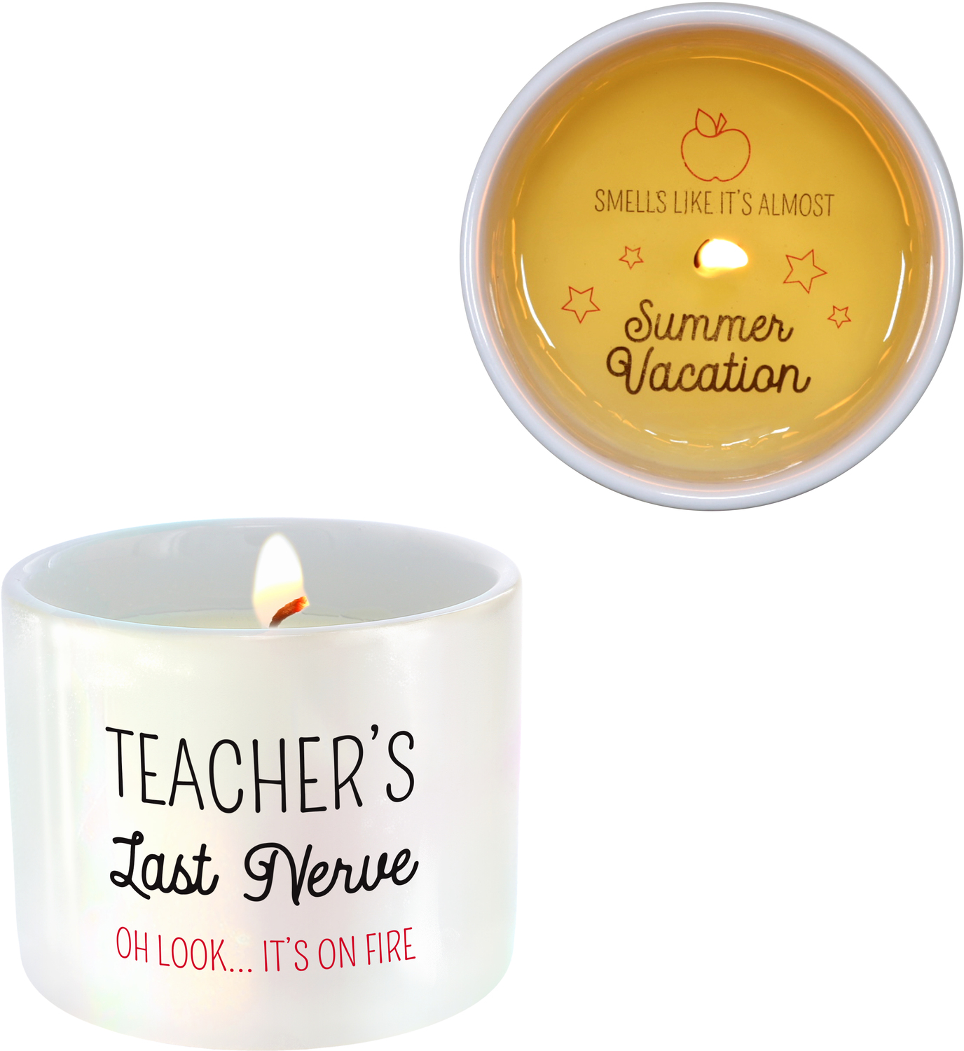 Teacher's Last Nerve by Teachable Moments - Teacher's Last Nerve - 8 oz - 100% Soy Wax Reveal Candle
Scent: Tranquility