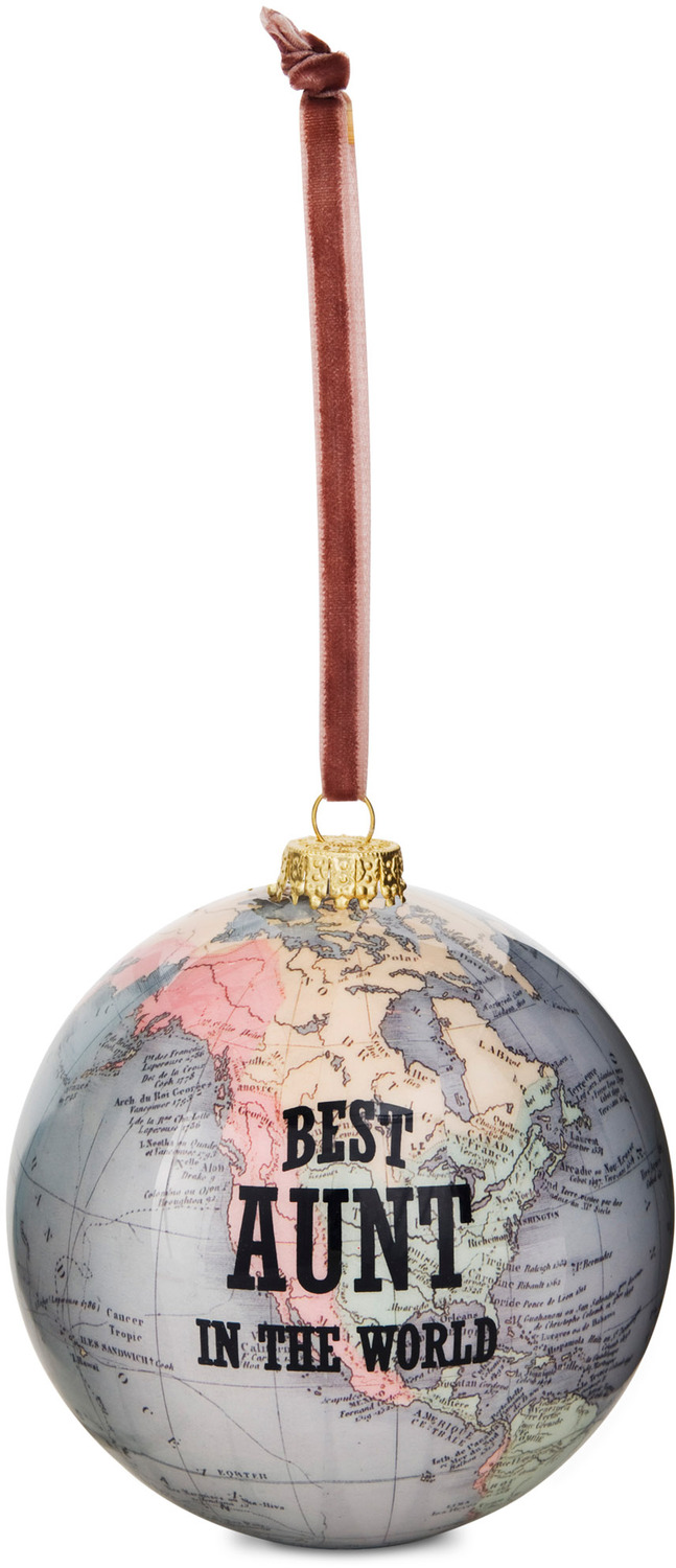 Aunt by Global Love - Aunt - 100 mm Ornament