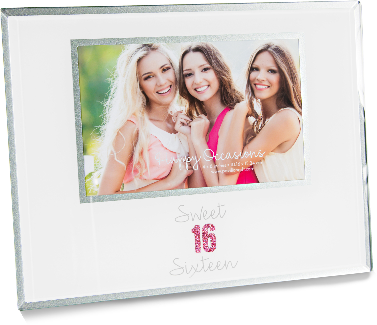 Sixteen by Happy Occasions - Sixteen - 9.25" x 7.25" Frame
(Holds 6" x 4" Photo)