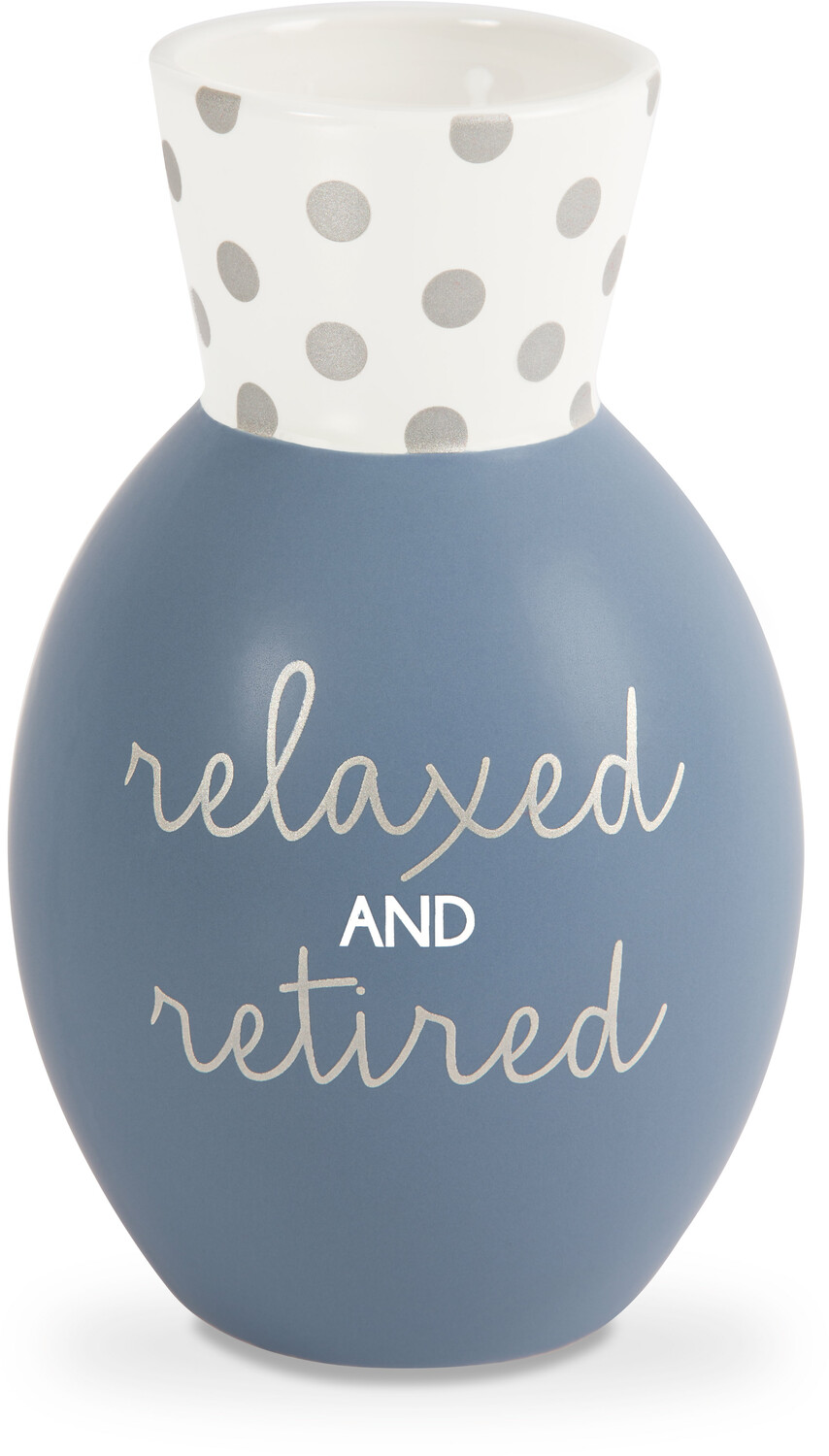 Relaxed by Happy Occasions - Relaxed - 6.5" Bone China Vase