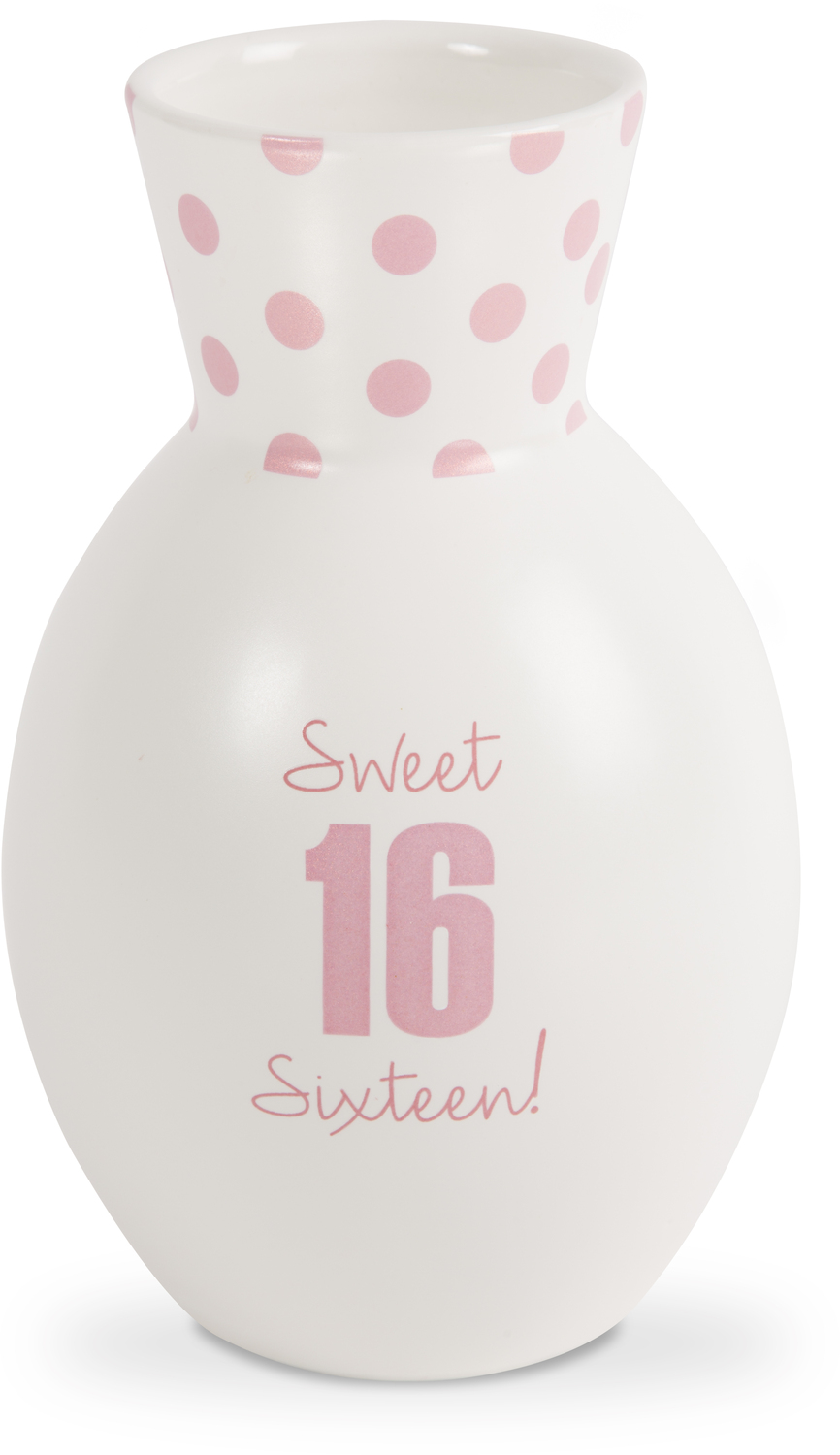Sixteen by Happy Occasions - Sixteen - 6.5" Bone China Vase