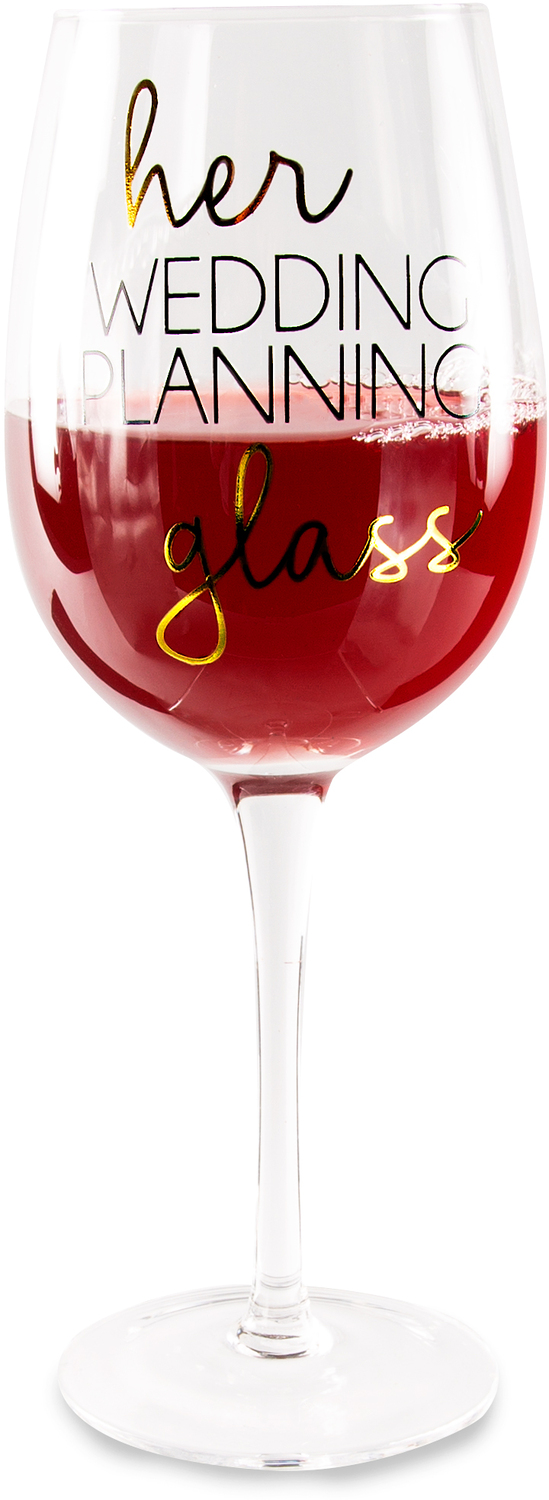 Wedding Planning by Happy Occasions - Wedding Planning - 16 oz. Crystal Wine Glass