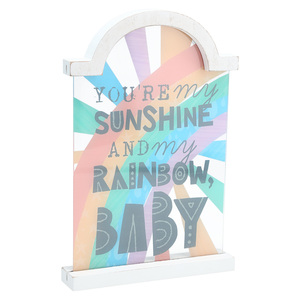 My Sunshine by Sunshine & Rainbows - 9" Self Standing Plaque