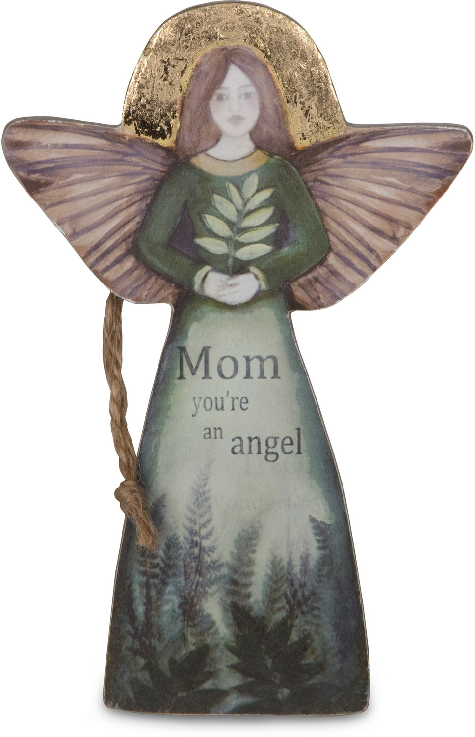 Mom by Sherry Cook Studio - Mom - 5.5" Angel  Ornament