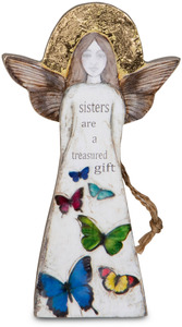 Sister by Sherry Cook Studio - 5.5" Angel  Ornament
