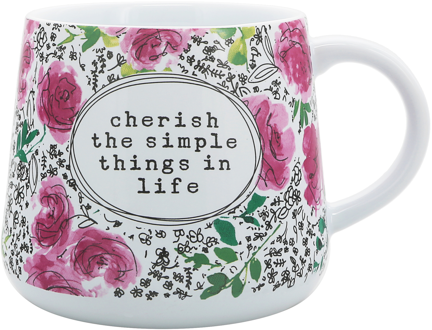 The Simple Things by You Make Me Smile -ALW - The Simple Things - 18 oz Mug