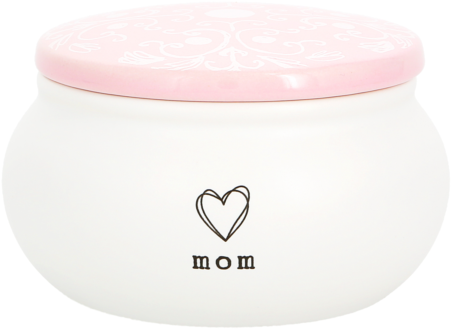 Mom by You Make Me Smile -ALW - Mom - 3.5" Ceramic Keepsake Box