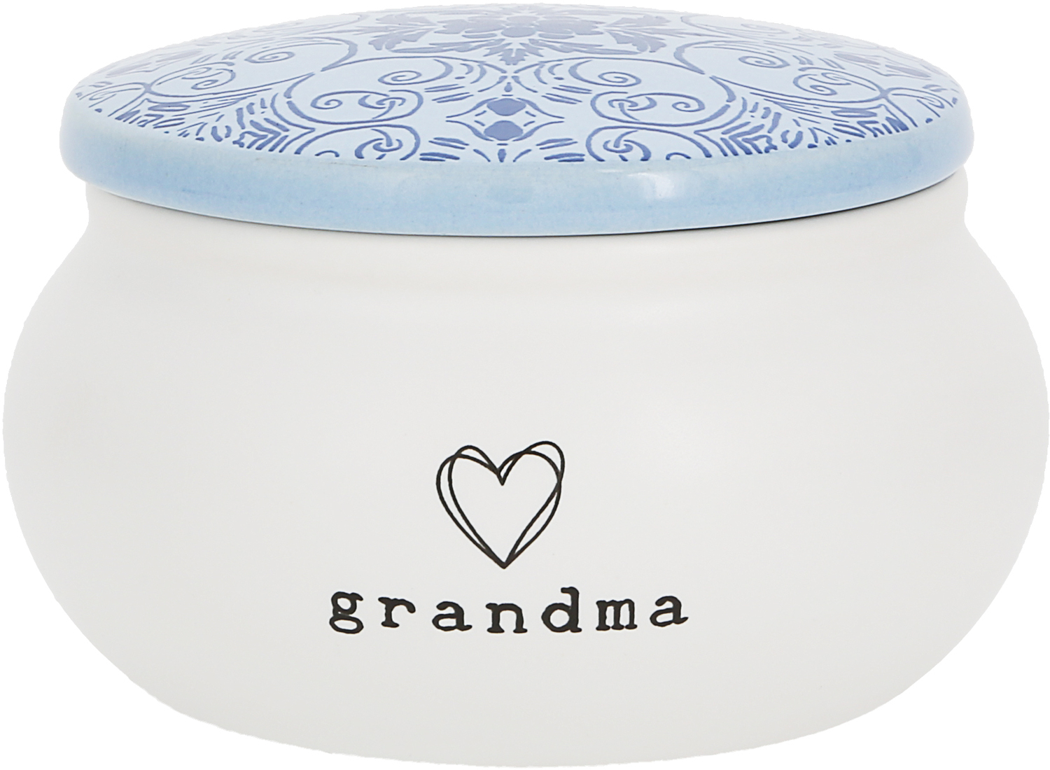 Grandma by You Make Me Smile -ALW - Grandma - 3.5" Ceramic Keepsake Box