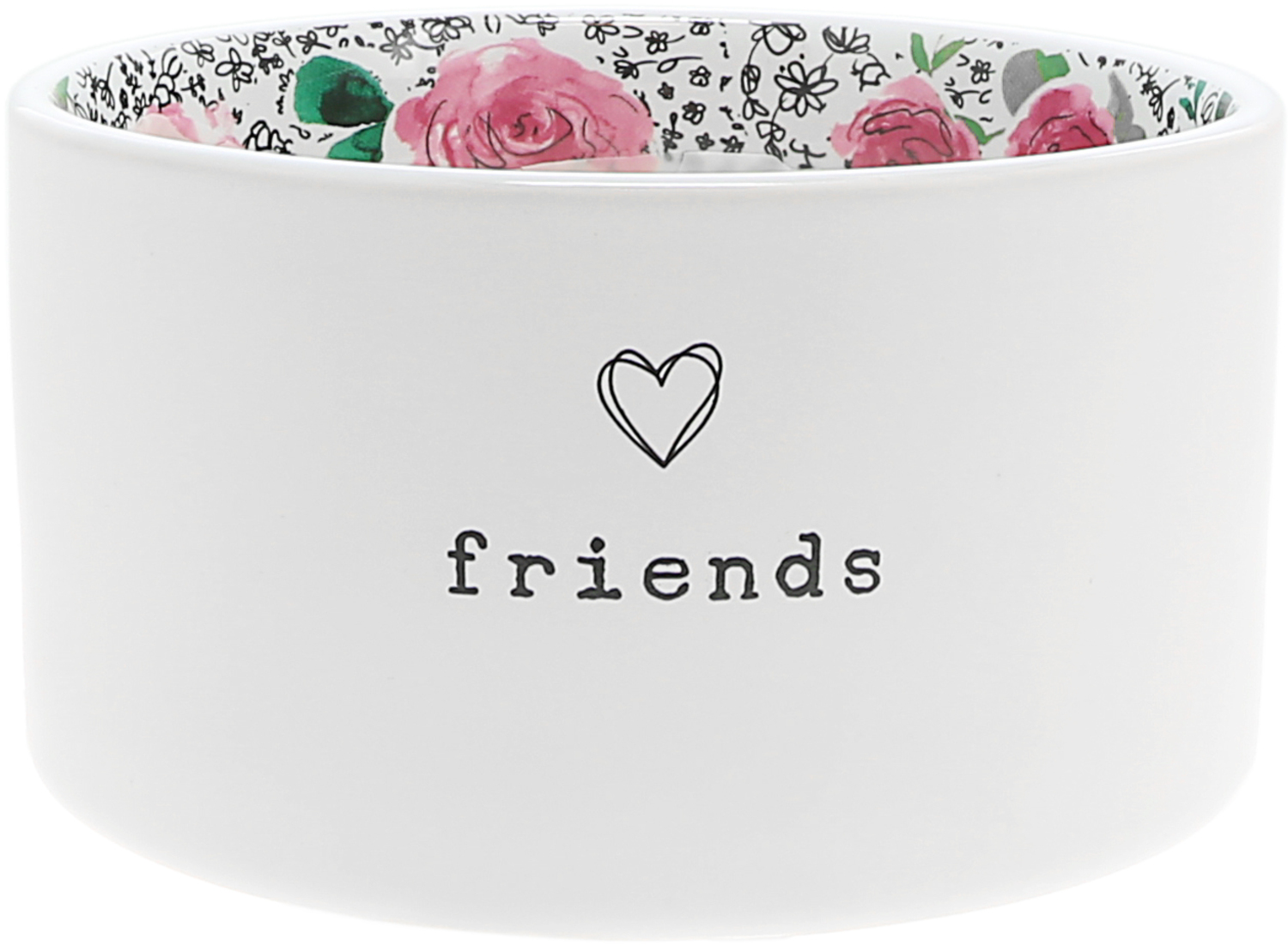 Friends by You Make Me Smile -ALW - Friends - 10 oz 100% Soy Wax Reveal, Triple Wick Candle Scent: Tranquility