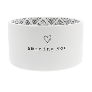 Amazing You by You Make Me Smile -ALW - 10 oz 100% Soy Wax Reveal, Triple Wick Candle Scent: Tranquility