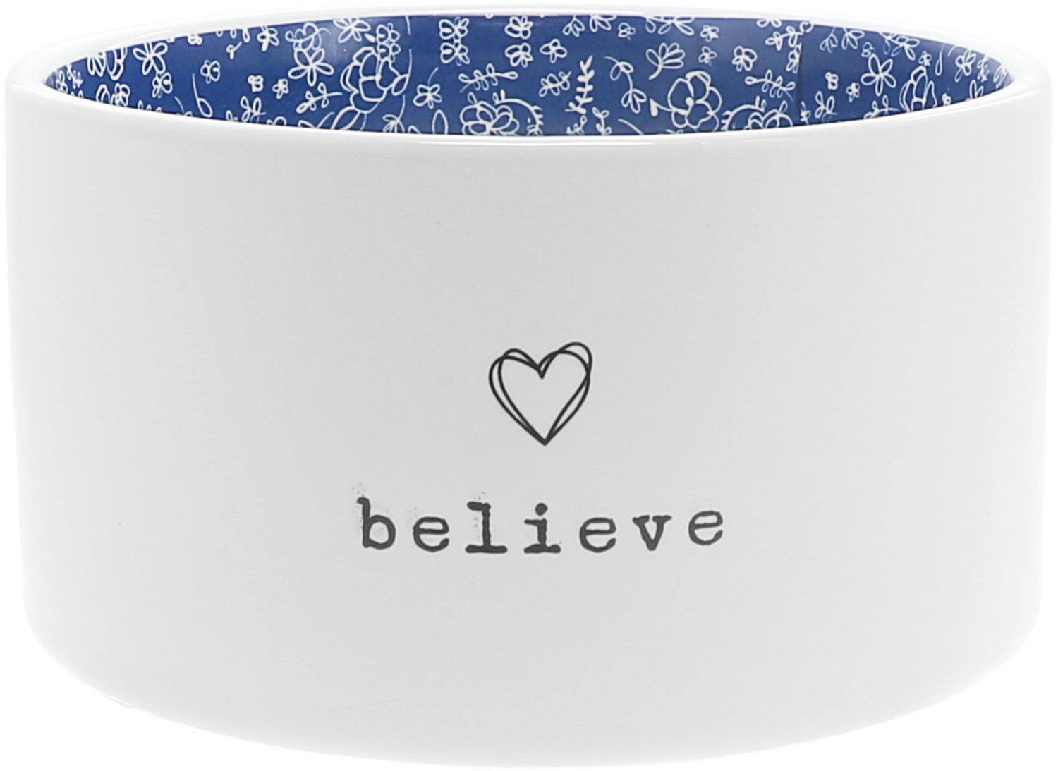 Believe by You Make Me Smile -ALW - Believe - 10 oz 100% Soy Wax Reveal, Triple Wick Candle Scent: Tranquility