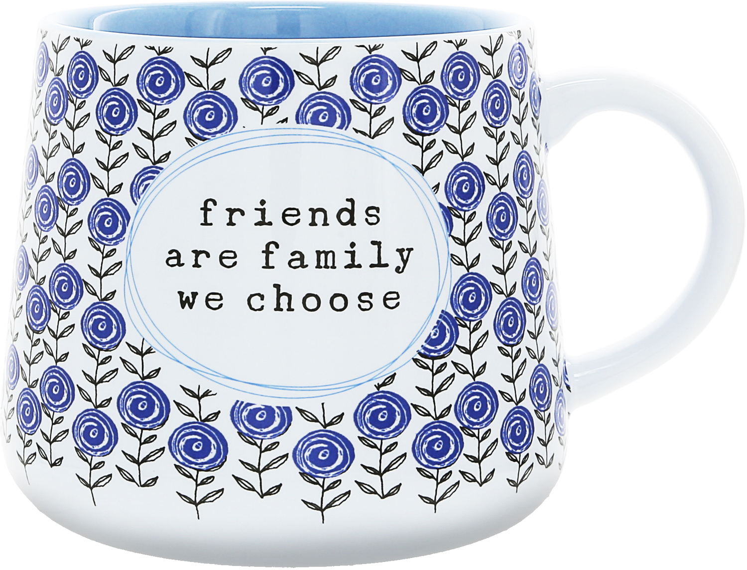 Friends Are Family by You Make Me Smile -ALW - Friends Are Family - 18 oz Mug