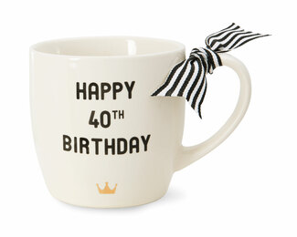40th Birthday by The Milestone Collection - 12 oz Mug