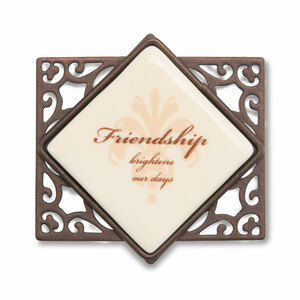 Friendship by Simply Stated - 2.25" x 2" Magnet with Scroll (Set of 6)