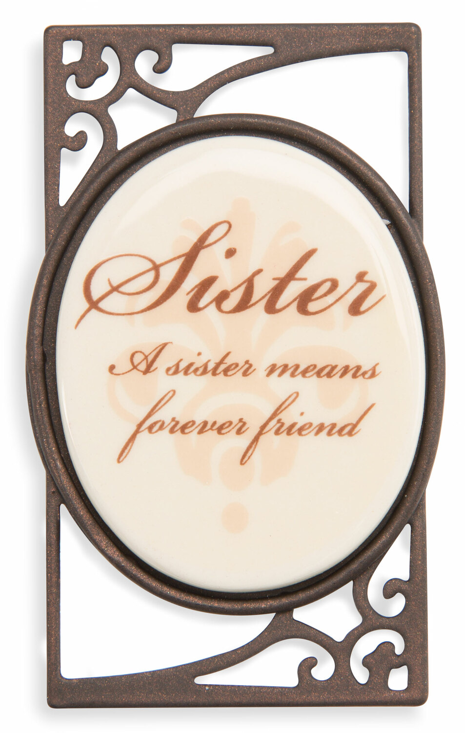 Sister by Simply Stated - Sister - 1.5" x 2.5" Magnet with Scroll (Set of 6)