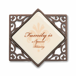 Family by Simply Stated - 2.25" x 2" Magnet with Scroll