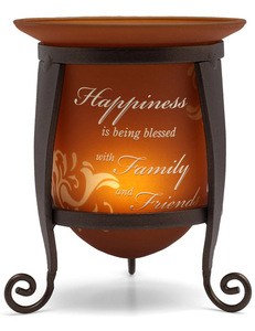 Happiness by Simply Stated - 4.75" Candle Holder w/Stand