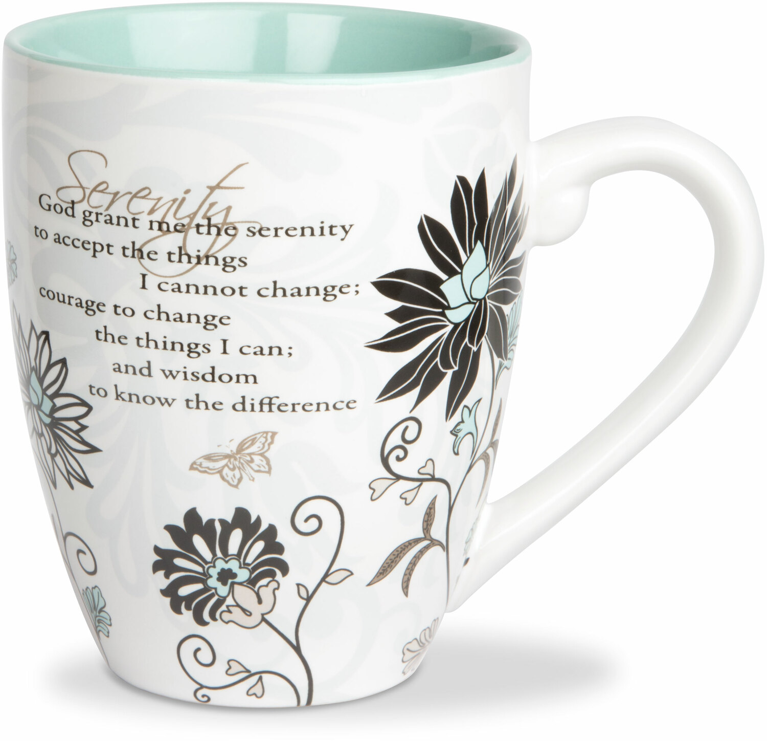 Serenity Prayer by Mark My Words - <em>Serenity</em> - Large Coffee/Tea Mug, 20 oz -