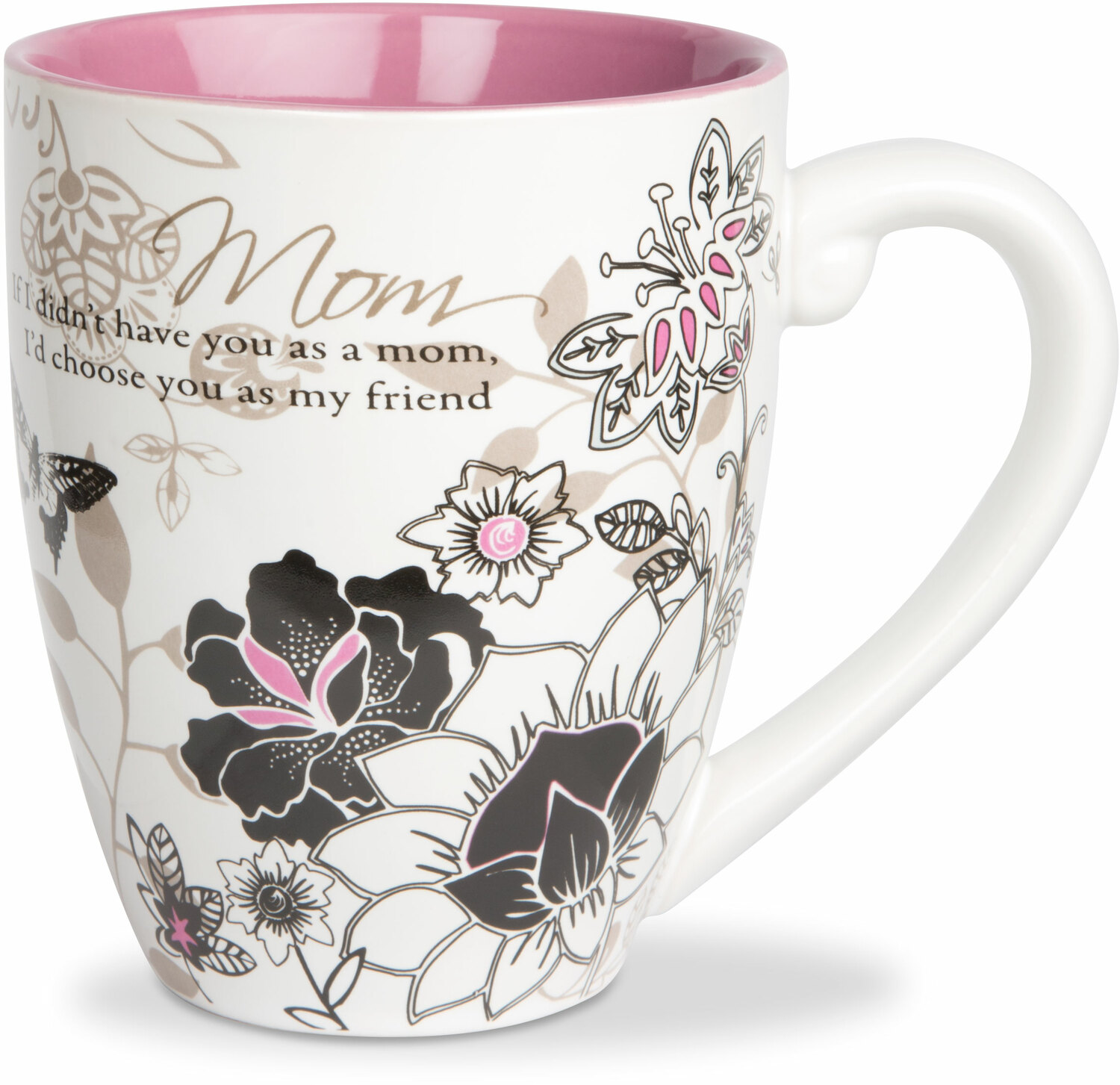 Mom by Mark My Words - <em>Mom</em> - Large Coffee/Tea Mug, 20 oz -
