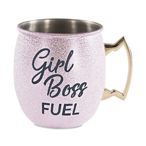 Girl Boss by My Kinda Girl - 20 oz Stainless Steel Moscow Mule
