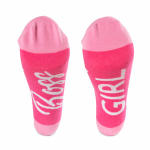 Boss Girl by My Kinda Girl - Ladies Cotton Blend Sock