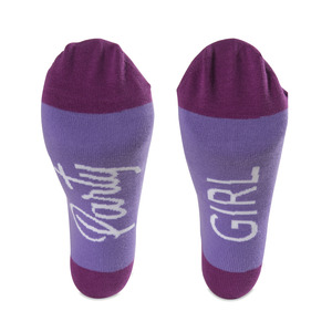 Party Girl by My Kinda Girl - Ladies Cotton Blend Sock