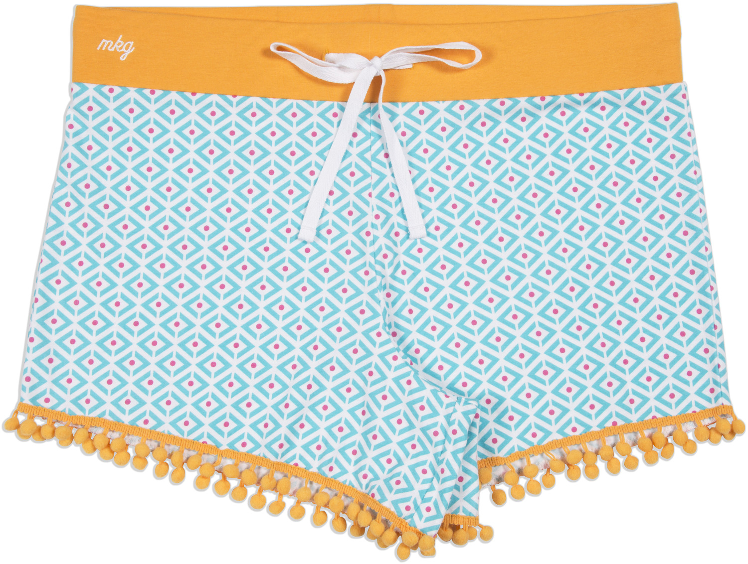 Sporty Girl by My Kinda Girl - Sporty Girl - S Blue Ladies Lounge Shorts