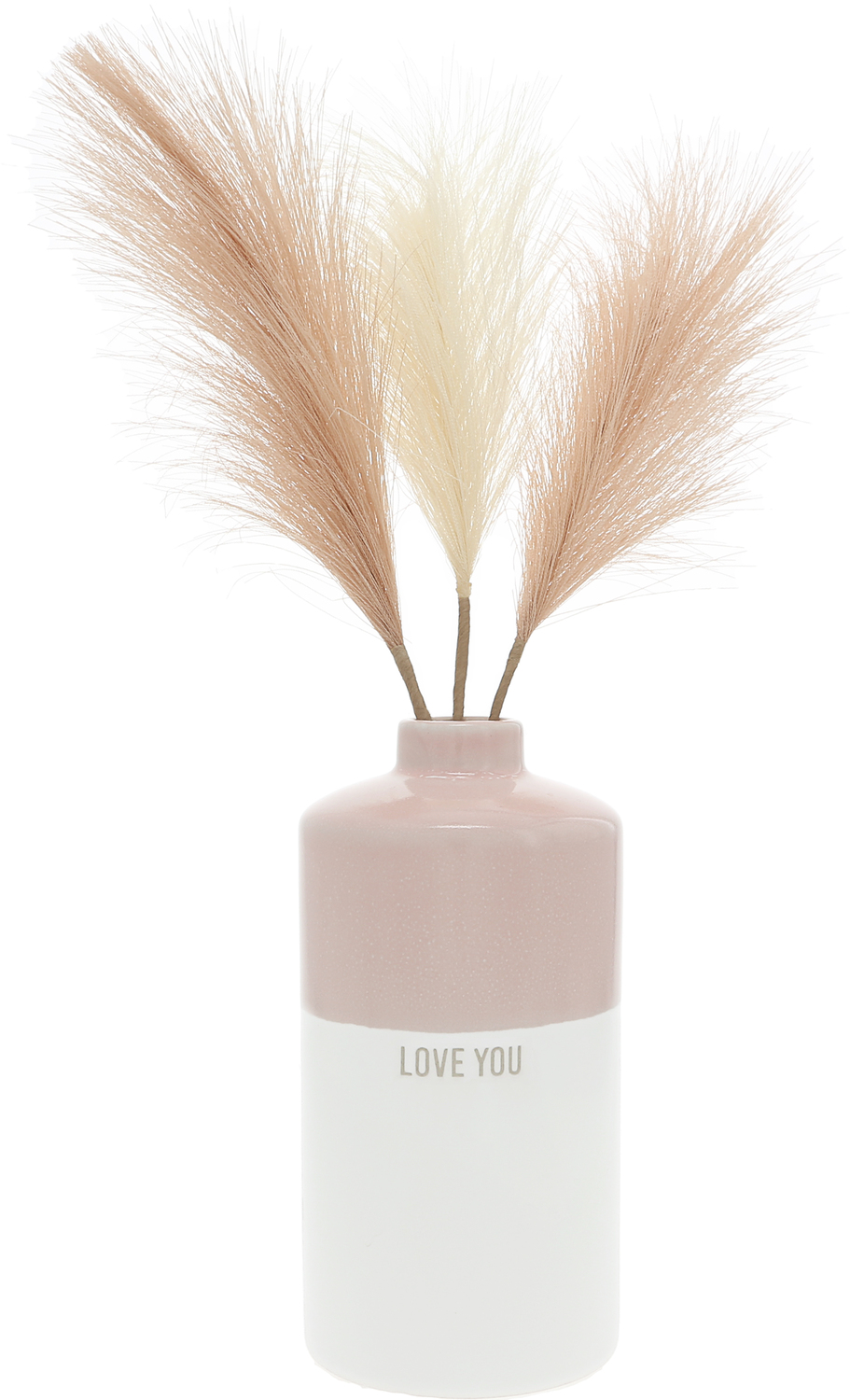 Love You by Love You - Love You - 6" Vase with Pampas Grass