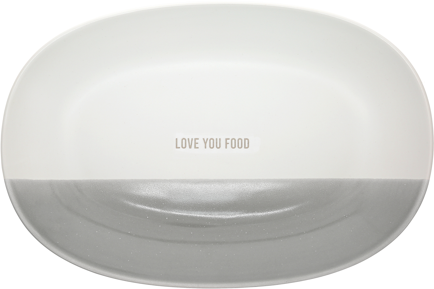Love You Food by Love You - Love You Food - 17" Ceramic Serving Platter