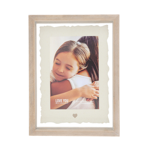 Heart by Love You - 7.25" MDF Frame
(Holds 4" x 6")