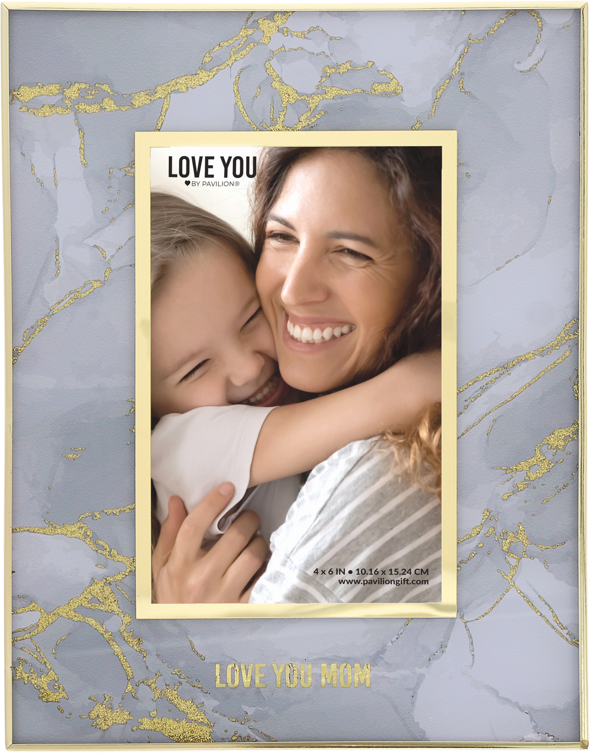 Love You Mom by Love You - Love You Mom - 7.25" x 9.75"  Frame
(Holds 4" x 6" Photo)